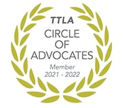 Circle of Advocates TTLA 2021 2022 Badge